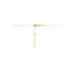 Citrin-Halskette 41 - 43 - 45 cm 14K Gelbgold