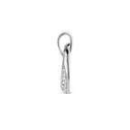 hanger zirkonia zilver gerhodineerd