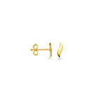 Ohrstecker 10 mm 14K Gelbgold