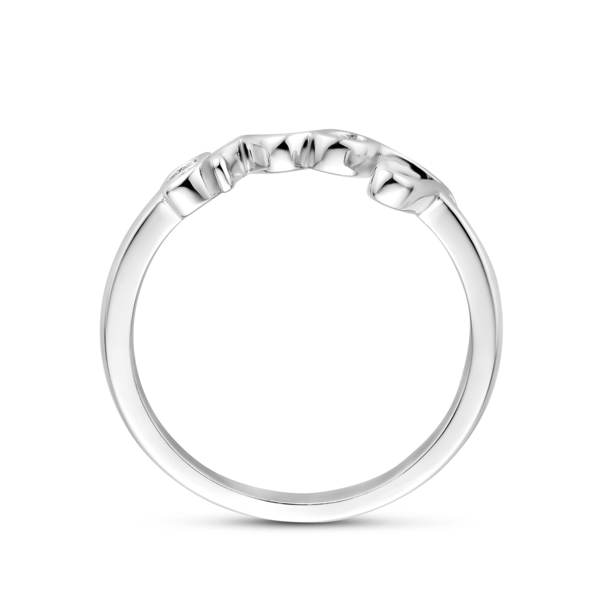 Ring Liebe Silber rhodiniert
