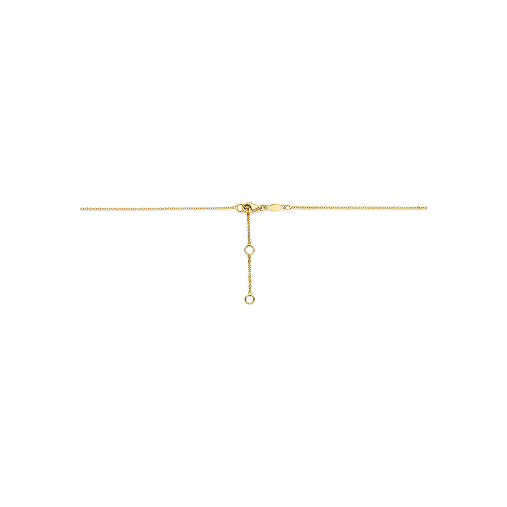 9k collier 41 - 43 - 45 cm 9K geel