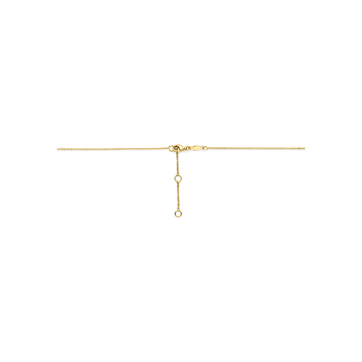 9k collier 41 - 43 - 45 cm 9K geel