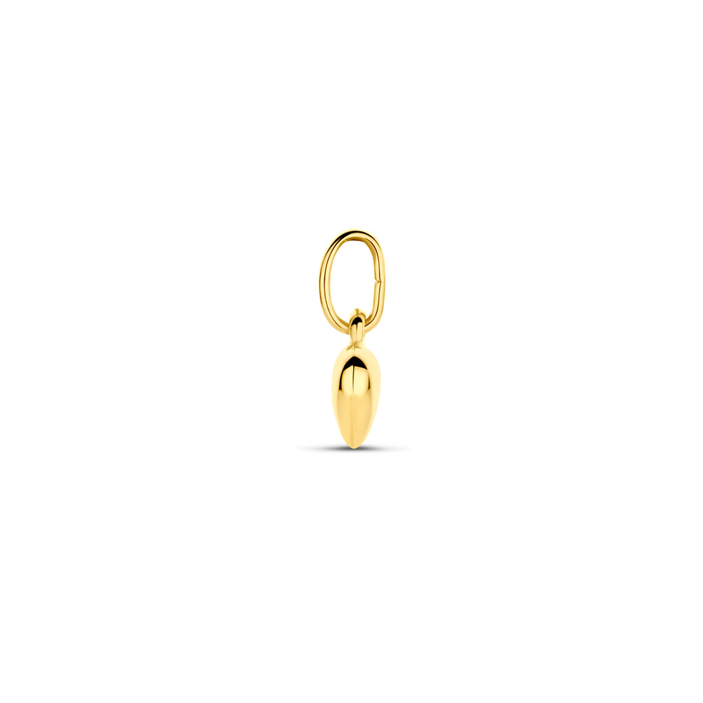 Anhänger Herz 14K Gelbgold
