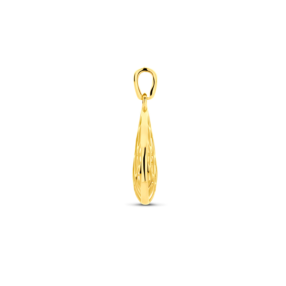 hanger 24 mm 14K geelgoud