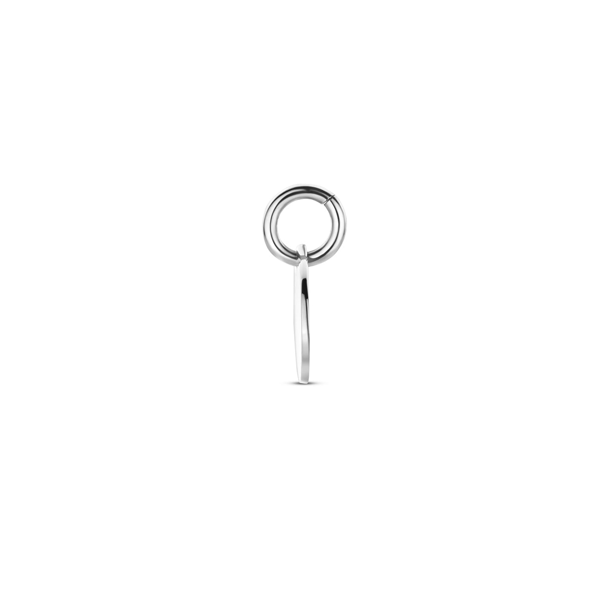 graveerhanger 13 mm zilver gerhodineerd