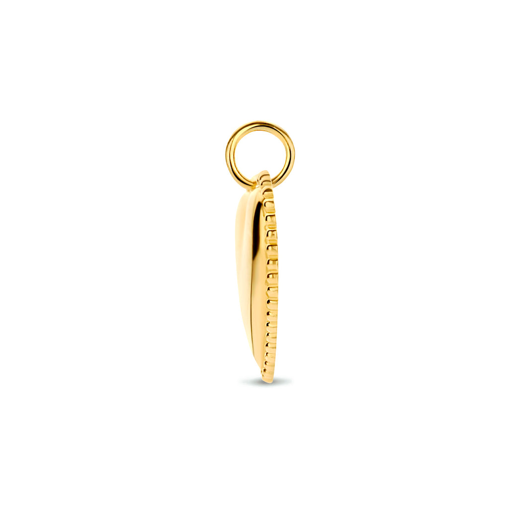 Anhänger Herz 14K Gelbgold