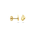 oorknoppen 7,5 mm 14K geelgoud