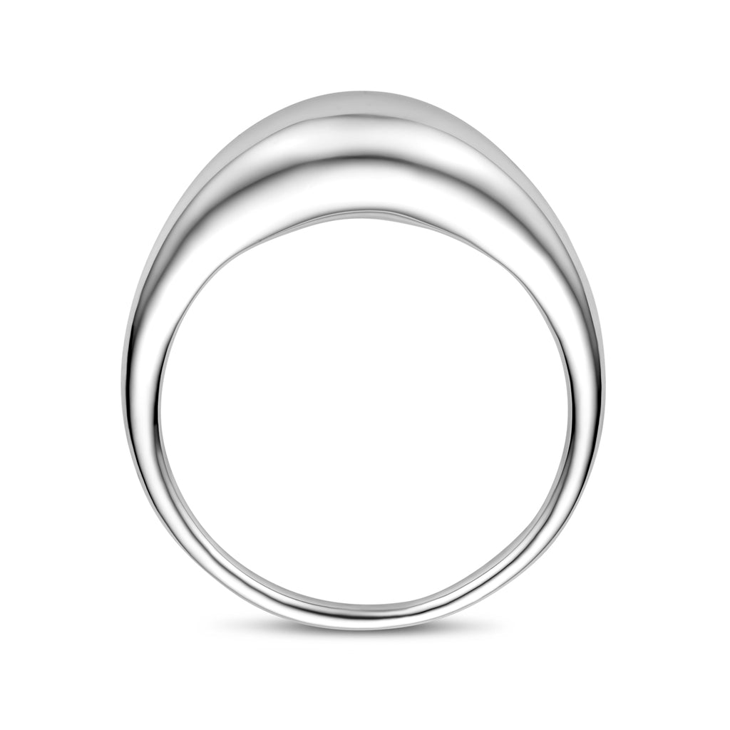 ring zilver gerhodineerd
