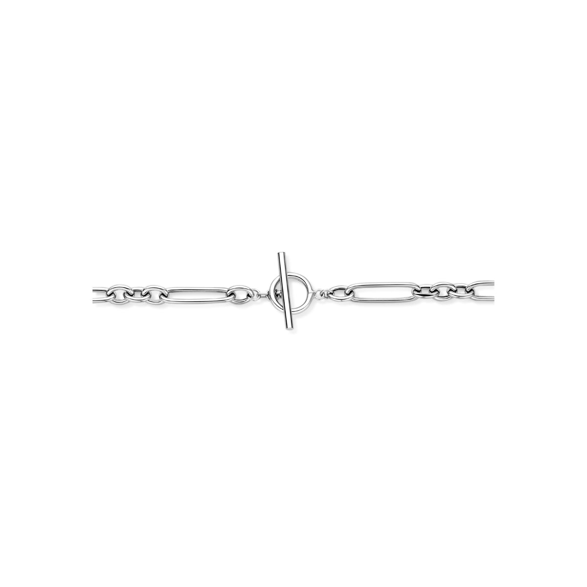 collier kapittelslot 7 mm 50,5 cm zilver gerhodineerd
