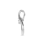 hanger infinity zirkonia 14,5 mm zilver gerhodineerd