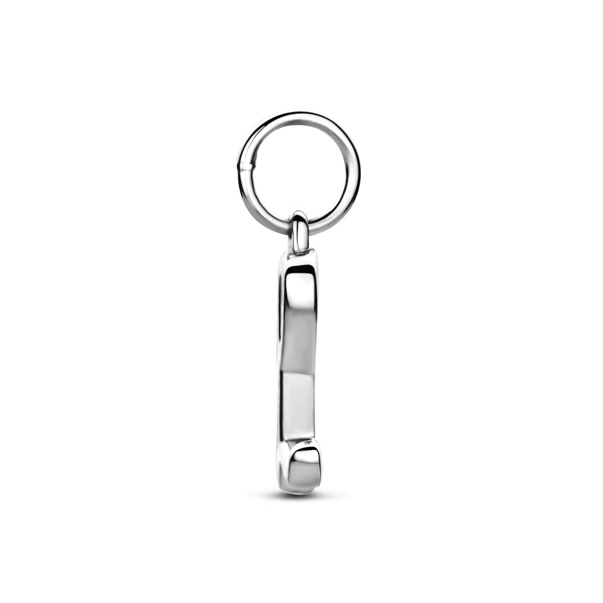 hanger letter zilver gerhodineerd