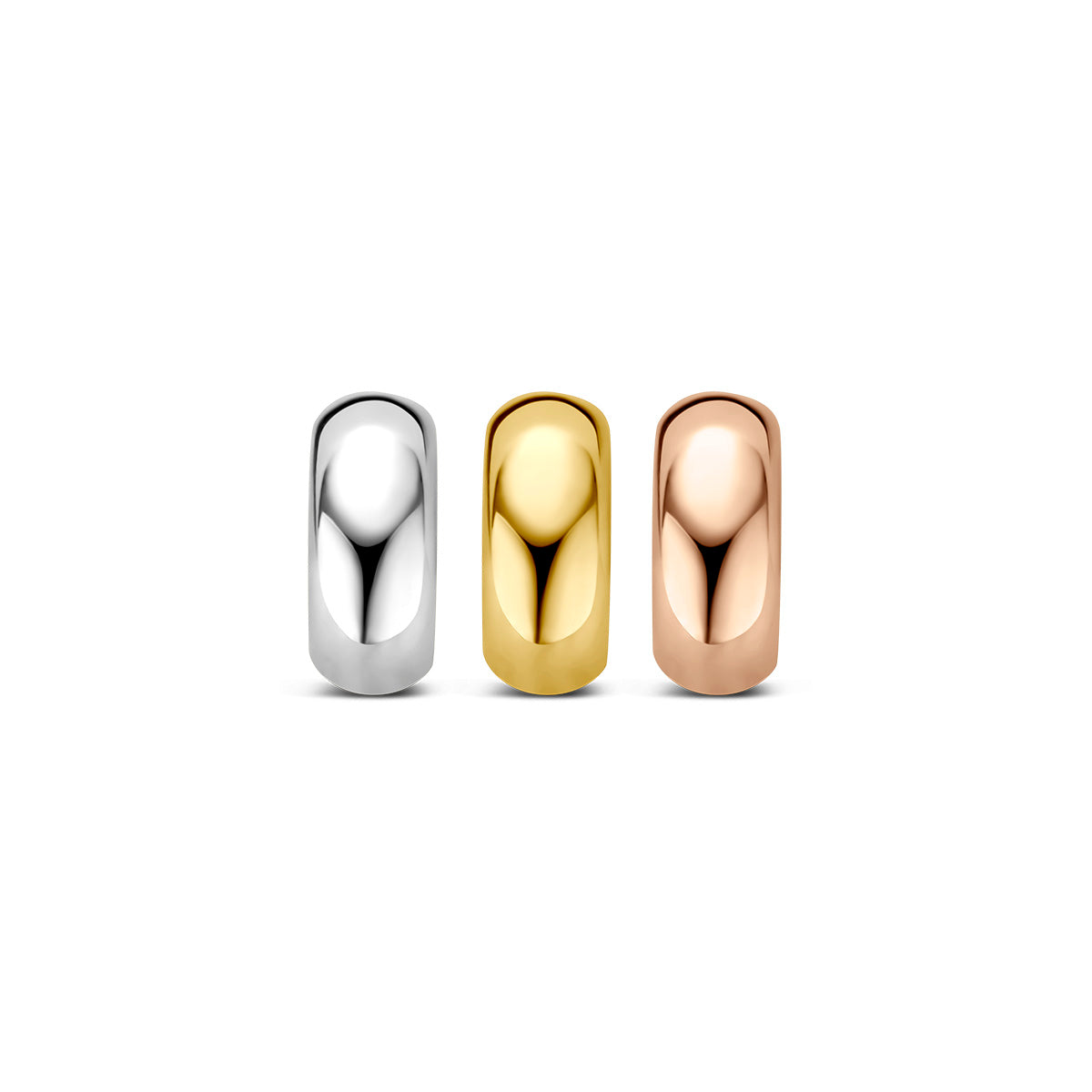 Tricolor-Anhängerringe 14K Tricolor-Gold