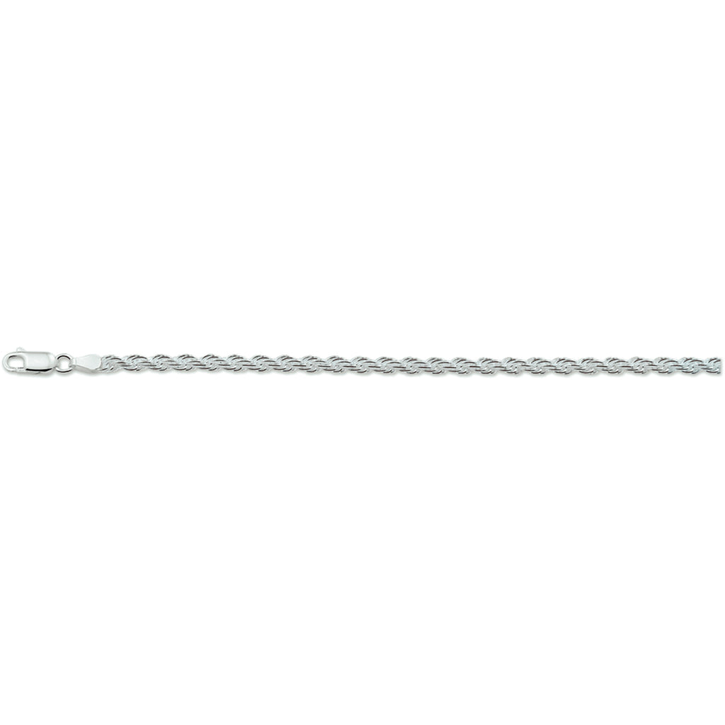 koord 3,5 mm zilver wit