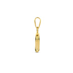 hanger hart 14K geelgoud