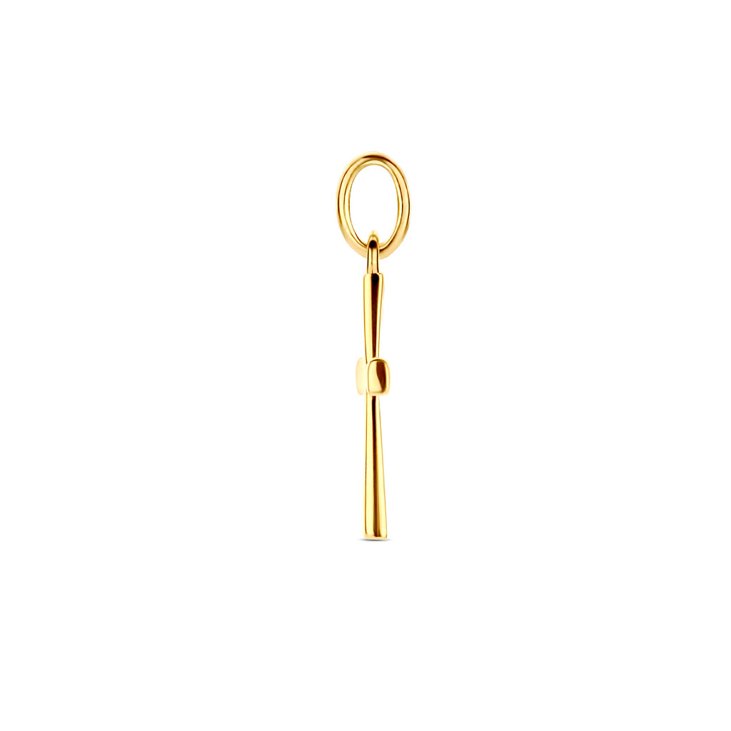 Anhänger Kreuz 14K Gelbgold