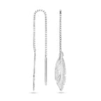 doortrekoorbellen veer 75 mm zilver gerhodineerd