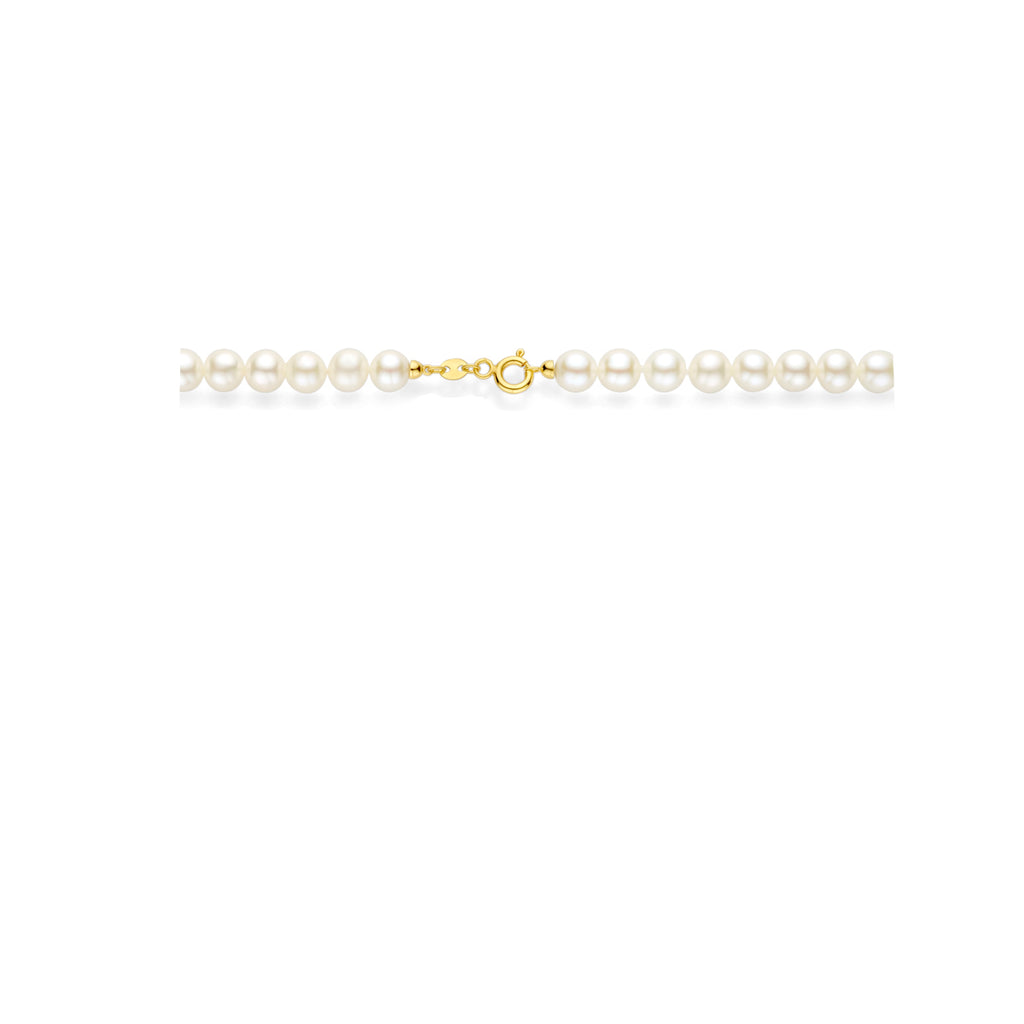 collier parel 6,0 mm 14K geelgoud
