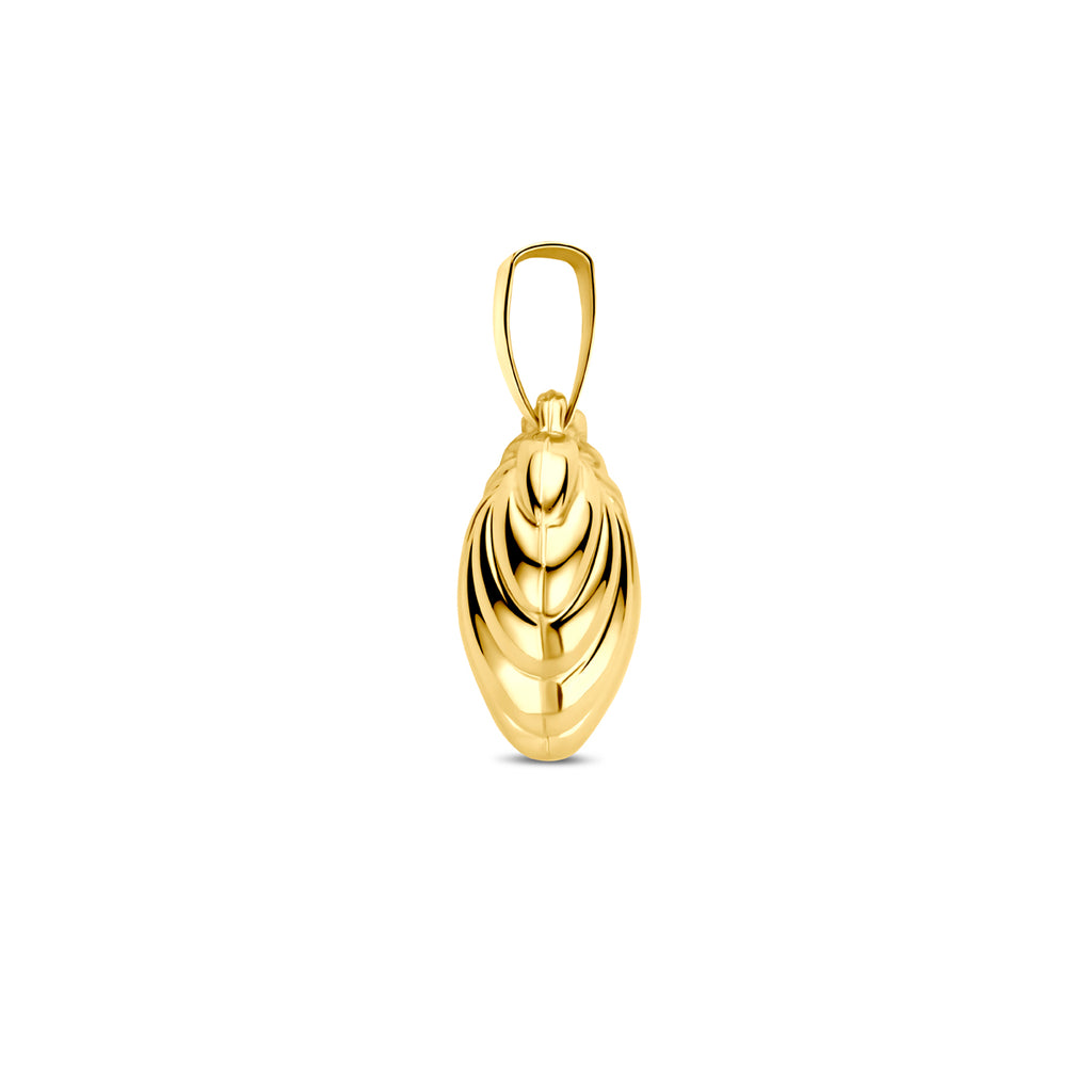 hanger hartje 18 mm 14K geelgoud