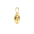 hanger hartje 18 mm 14K geelgoud