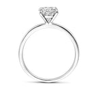 Ring Zirkonia Silber rhodiniert