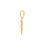 9k hanger levensboom 11 mm 9K geel
