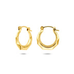 Ohrringe lapidiert 14K Gelbgold