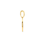 hanger rondje 10 mm 14K geelgoud
