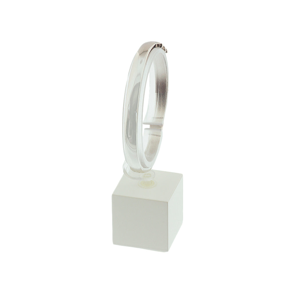 Armbandständer weiß + Bügel 30 x 30 x 30 mm POS-Materialien