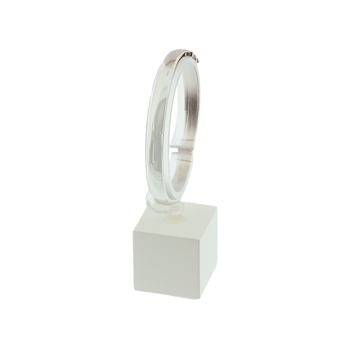 Armbandständer weiß + Bügel 30 x 30 x 30 mm POS-Materialien