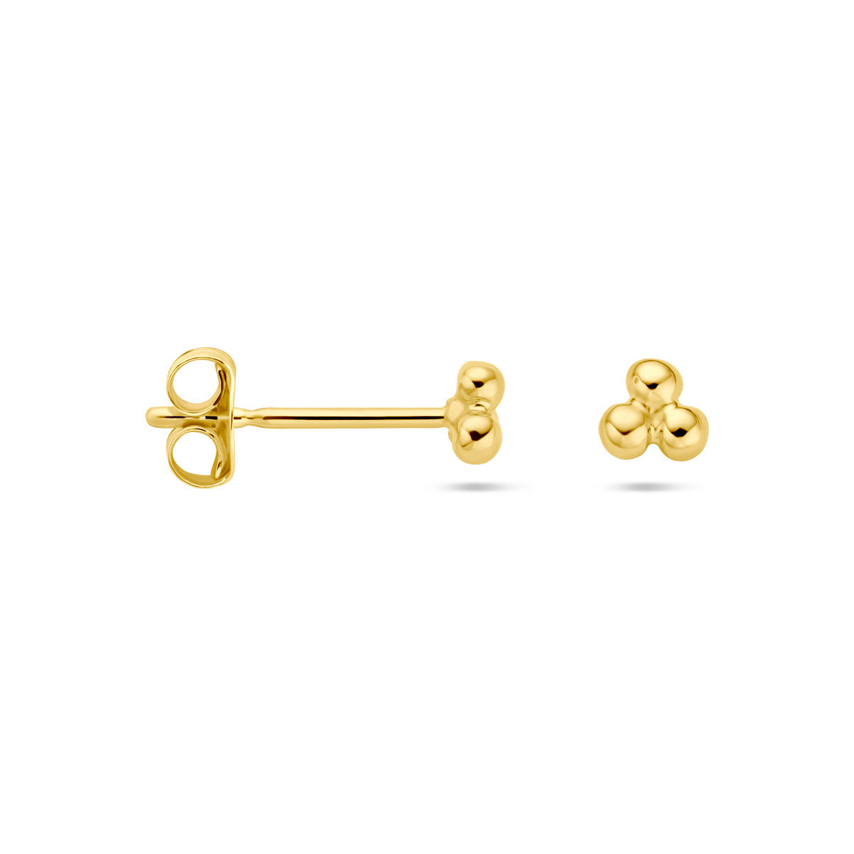 Ohrstecker Perlen 14K Gelbgold