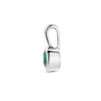 hanger met geboortesteen 11 mm zilver gerhodineerd