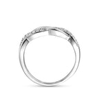 ring zirkonia zilver gerhodineerd