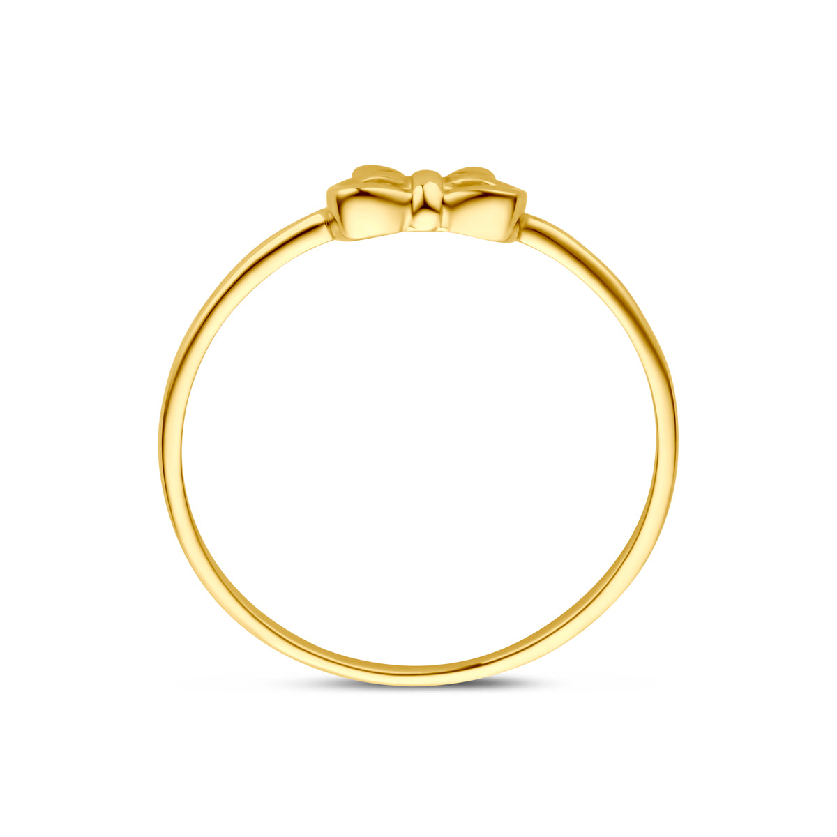Ring Schleife 14K Gelbgold