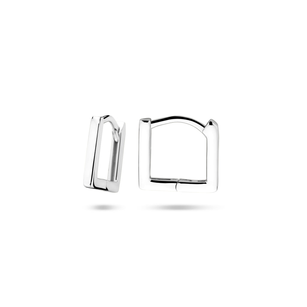 klapoorringen 11,5 mm zilver gerhodineerd