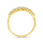 ring zirkonia 14K geelgoud