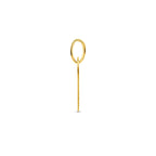 graveerhanger rondje 13,5 mm 14K geelgoud
