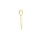 hanger slang 14K geelgoud
