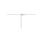 collier hart 1,5 mm 40 + 5 cm 3 micron zilver verguld (geel/rhodium)