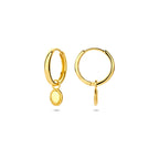 Creolen 18,5 mm 14K Gelbgold