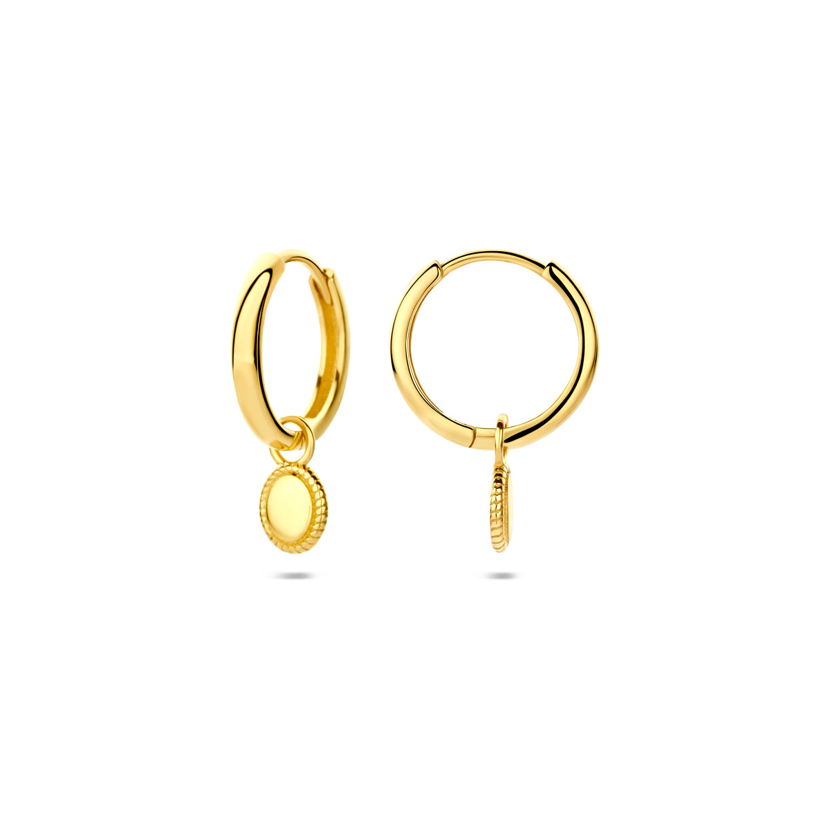 Creolen 18,5 mm 14K Gelbgold