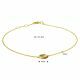 Armband rund 16,5 - 17,5 - 18 cm 14K Gelbgold