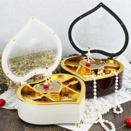 Sieradendoosje ballerina wit