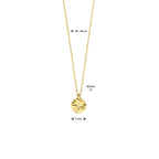 Halskette rund 40 - 42 - 44 cm 14K Gelbgold