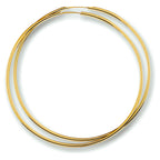 Oorringen 1,8 mm ronde buis 14k geelgoud