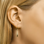 Oorhangers 14k geelgoud