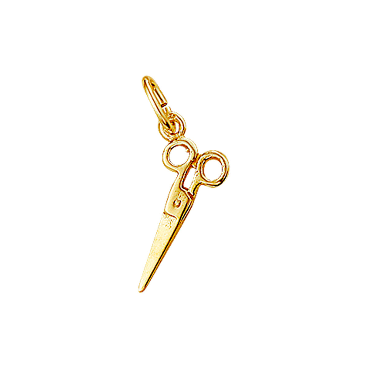 Hanger schaar 14k geelgoud