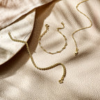 Armband figaro 1,8 mm 14k geelgoud