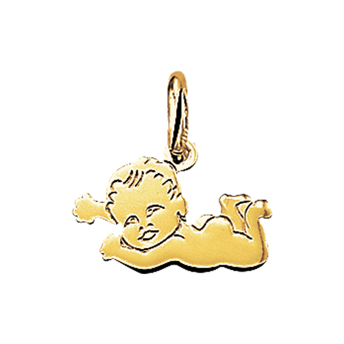 Hanger baby 14k geelgoud