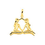 Hanger sterrenbeeld 14k geelgoud