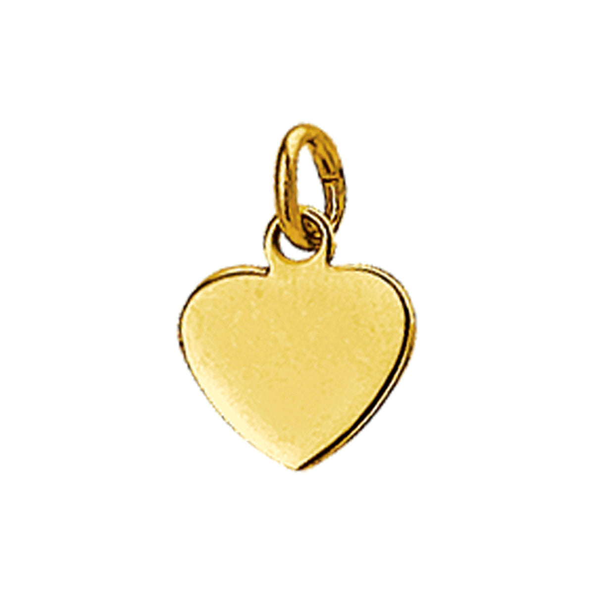 Graveerhartje hart 14k geelgoud